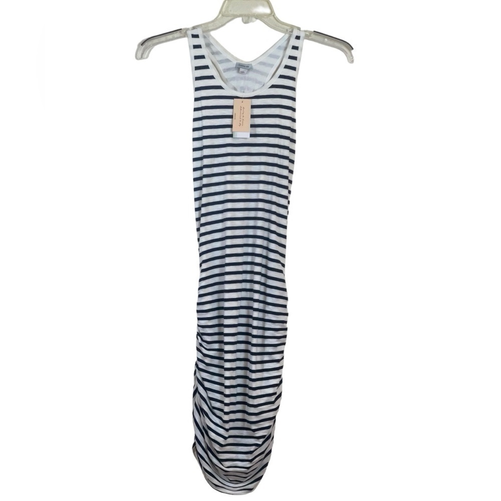 NWT Chelsea Sky racer back mini ruched side tank top dress size large
